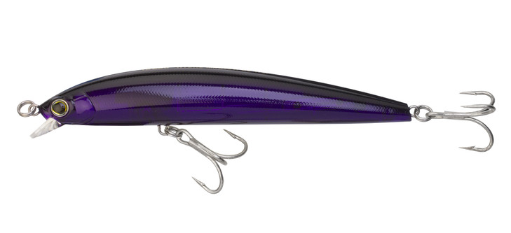 Yozuri Lures Hydro Minnow LC 6" 1.25oz Black Purple Blurple
