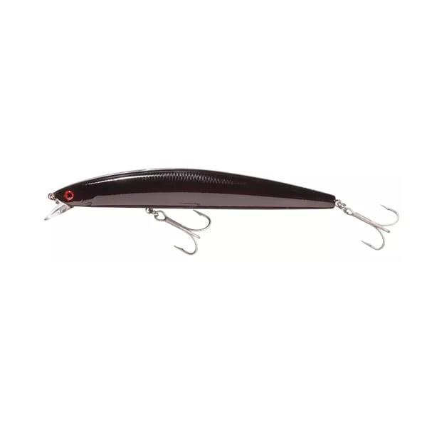 Daiwa SP Minnow Floating Black Purple Blurple 6" 1 oz DSPM15F34