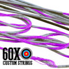 60X Custom Strings Dacron Teardrop Bow String for Compound Bows 