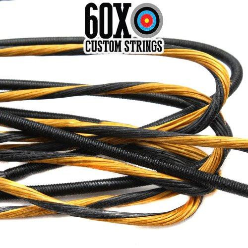 60X Custom Strings Parker Buckshot Compound Bowstring & Cable