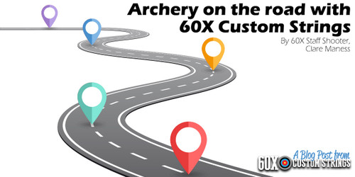 Archery on the Road with 60X Custom Strings