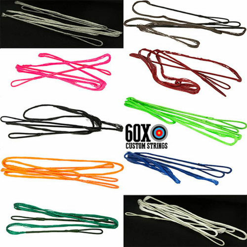 60X Custom Strings Single Color Dacron Oneida Custom Bow String 