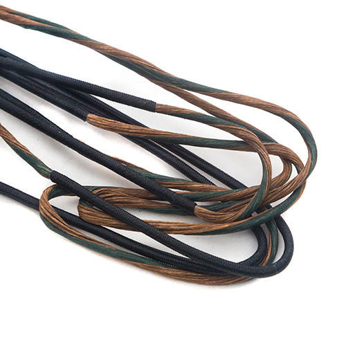 60X Custom Strings Diamond Black Ice FLX Custom Compound Bowstring & Cable 