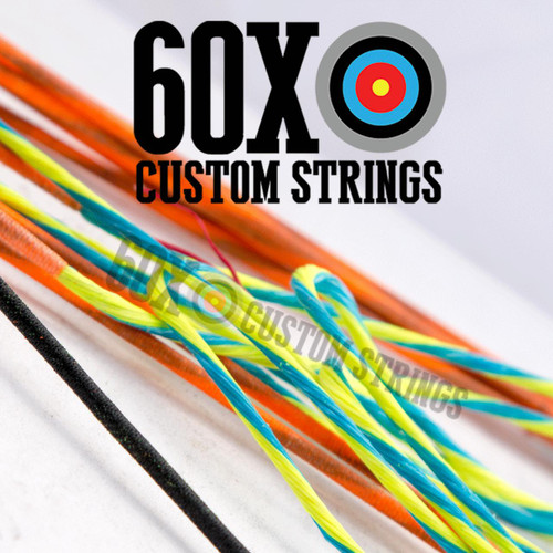 60X Custom Strings Wicked Ridge Fury 410 Crossbow String & Cable 