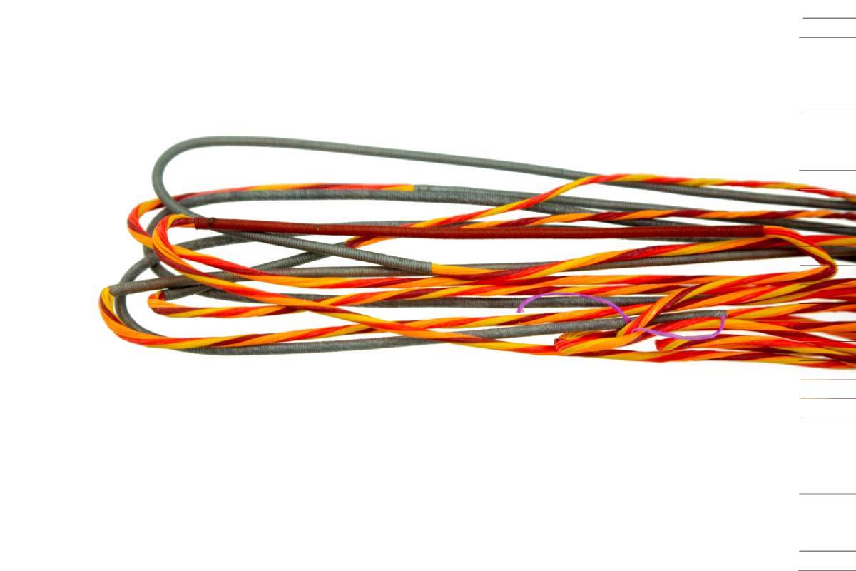 Bow string made from BCY material