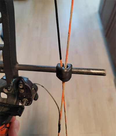 cable slide to roller guide upgrade  before shot