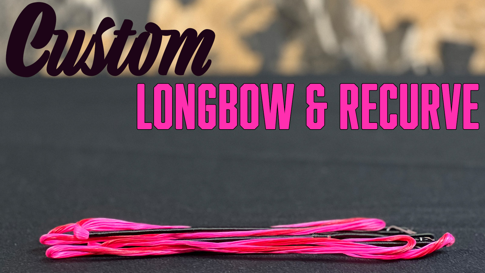 thumbnail interactive-video image 1 of Hexen Fast Flight Bowstring - Custom Made Endless String For Recurve Bows (All Sizes - UK Made) 1 of 5