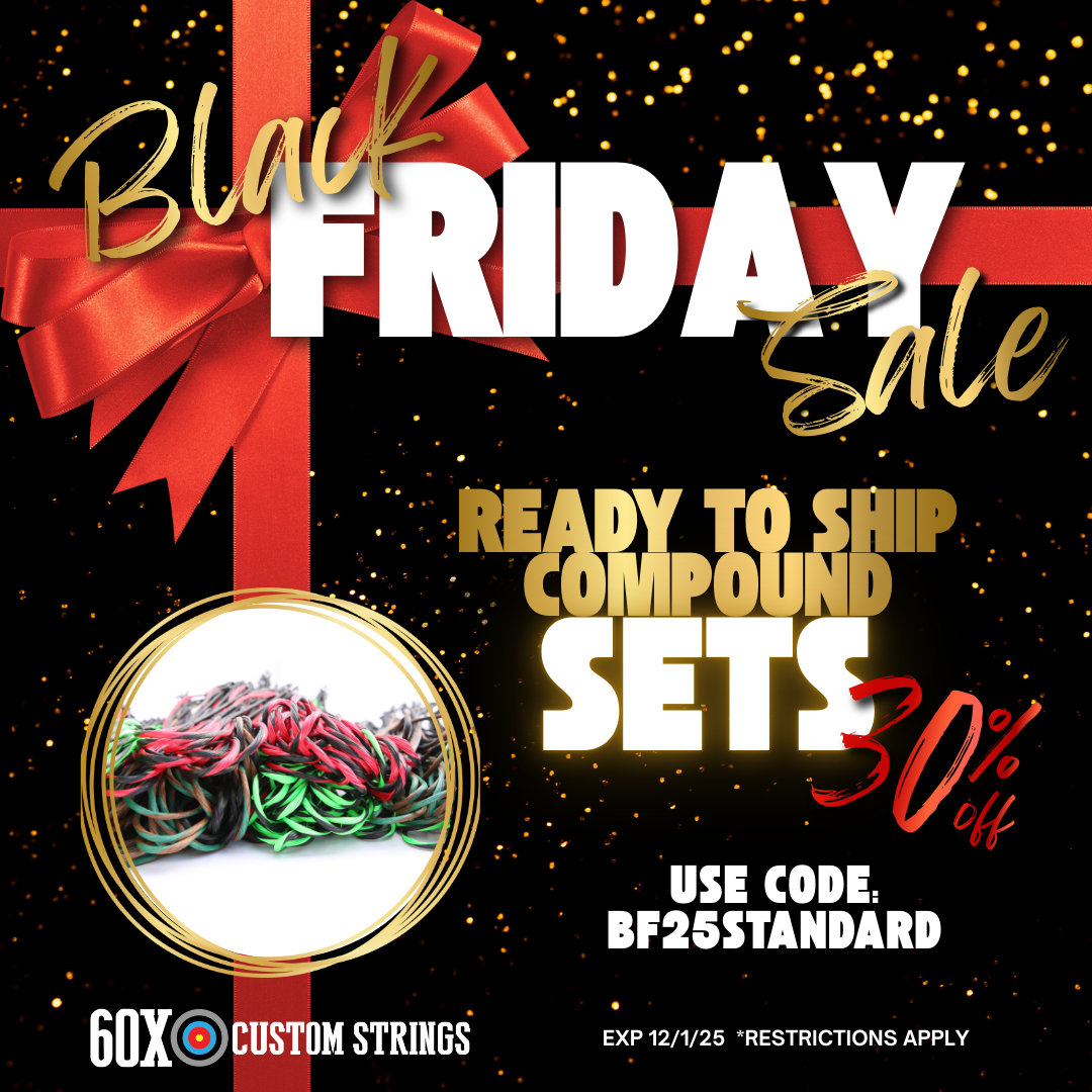 Ready to ship compound bowstring and cable sets sale for BLACK FRIDAY 2025