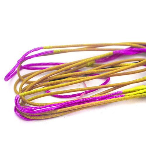 Corde D'arc 58" 3/4 Compatible Mission Riot - Set De Cordes Personnalisées 60X (Neuf)