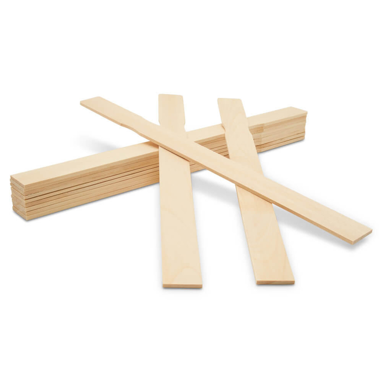 Wooden Paint Sticks 12”, Craft Sticks