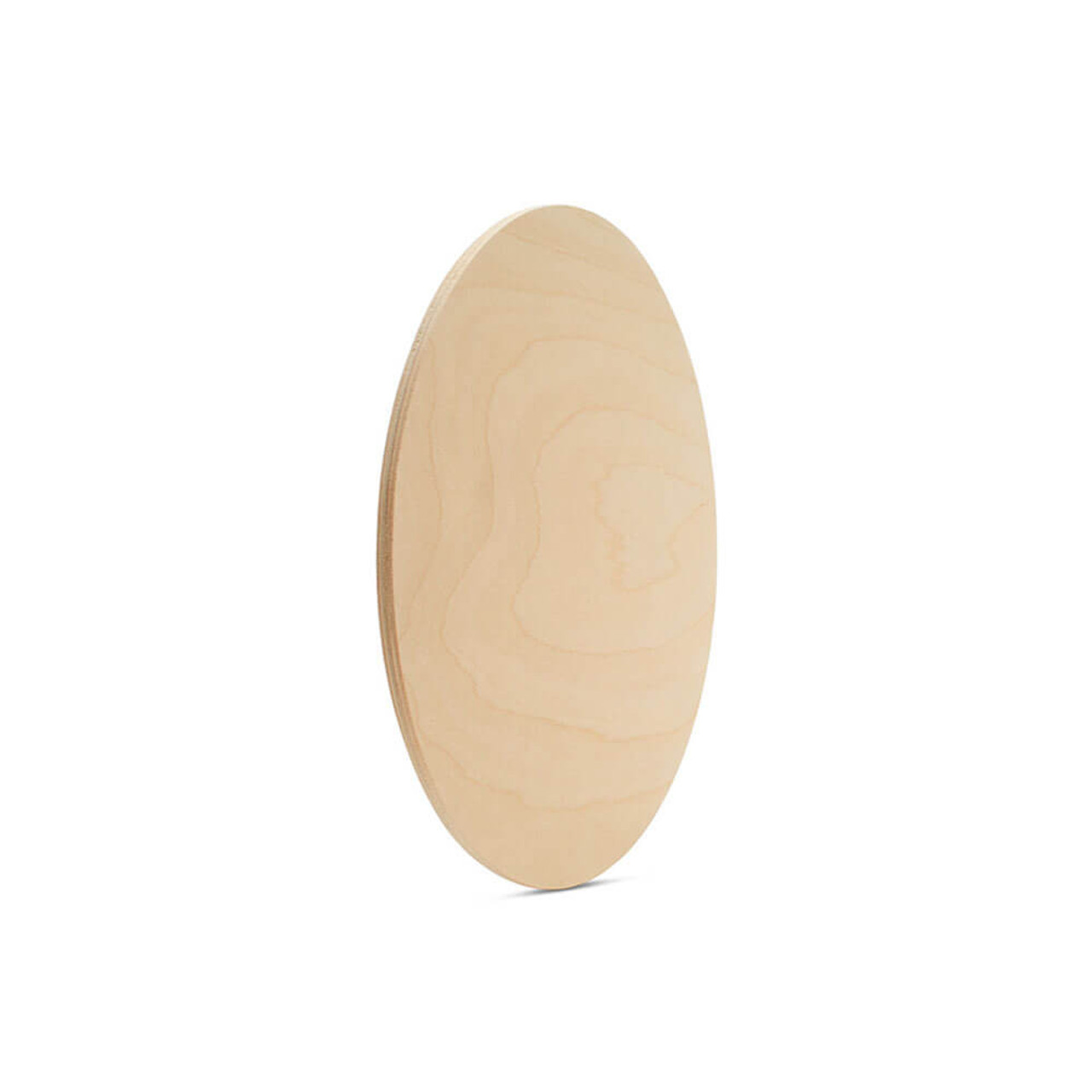 Unfinished Wood Round Circle Cutouts, 12 Inch Wooden Discs For