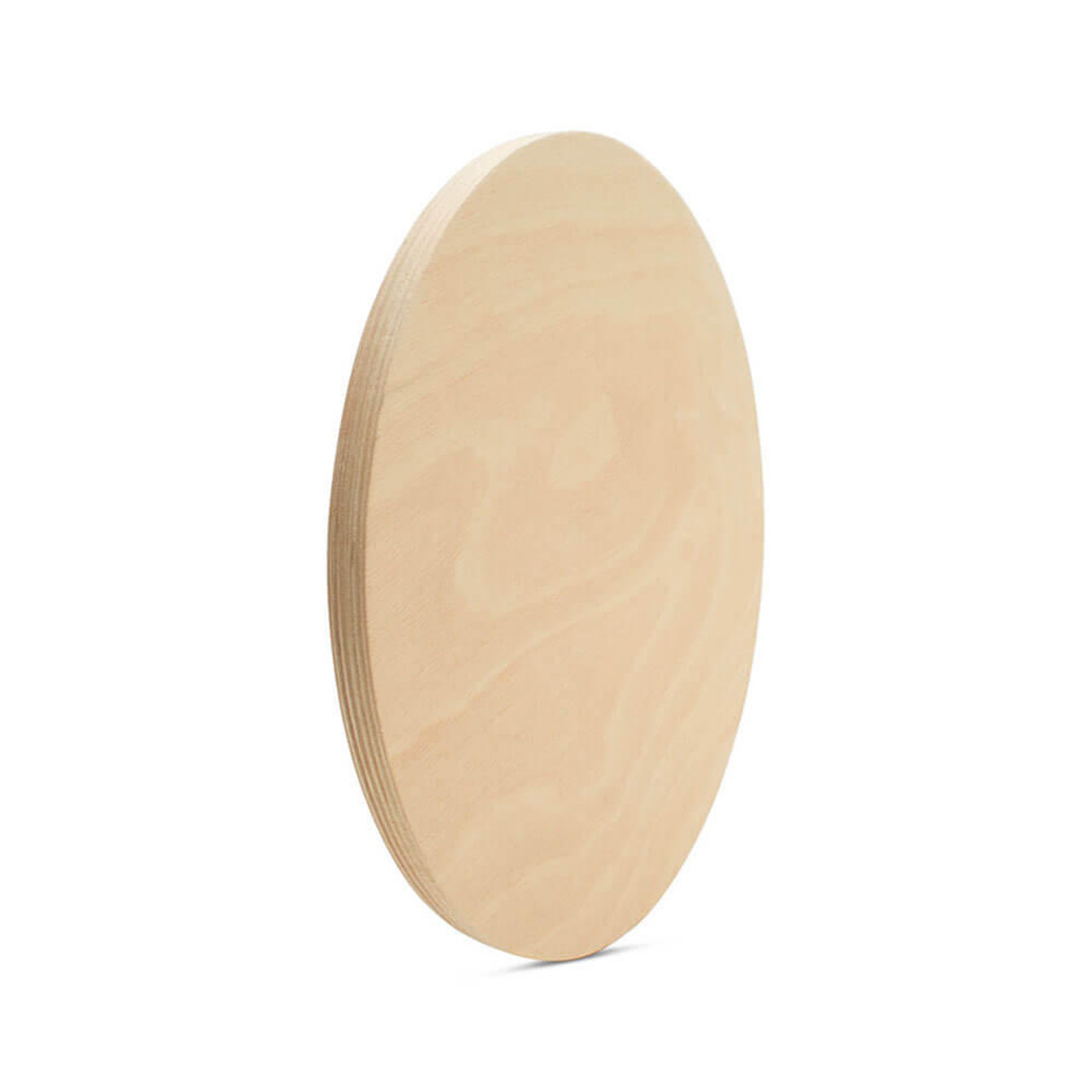 Unfinished Wooden Circle Cutout 12 x 1/2 Thick