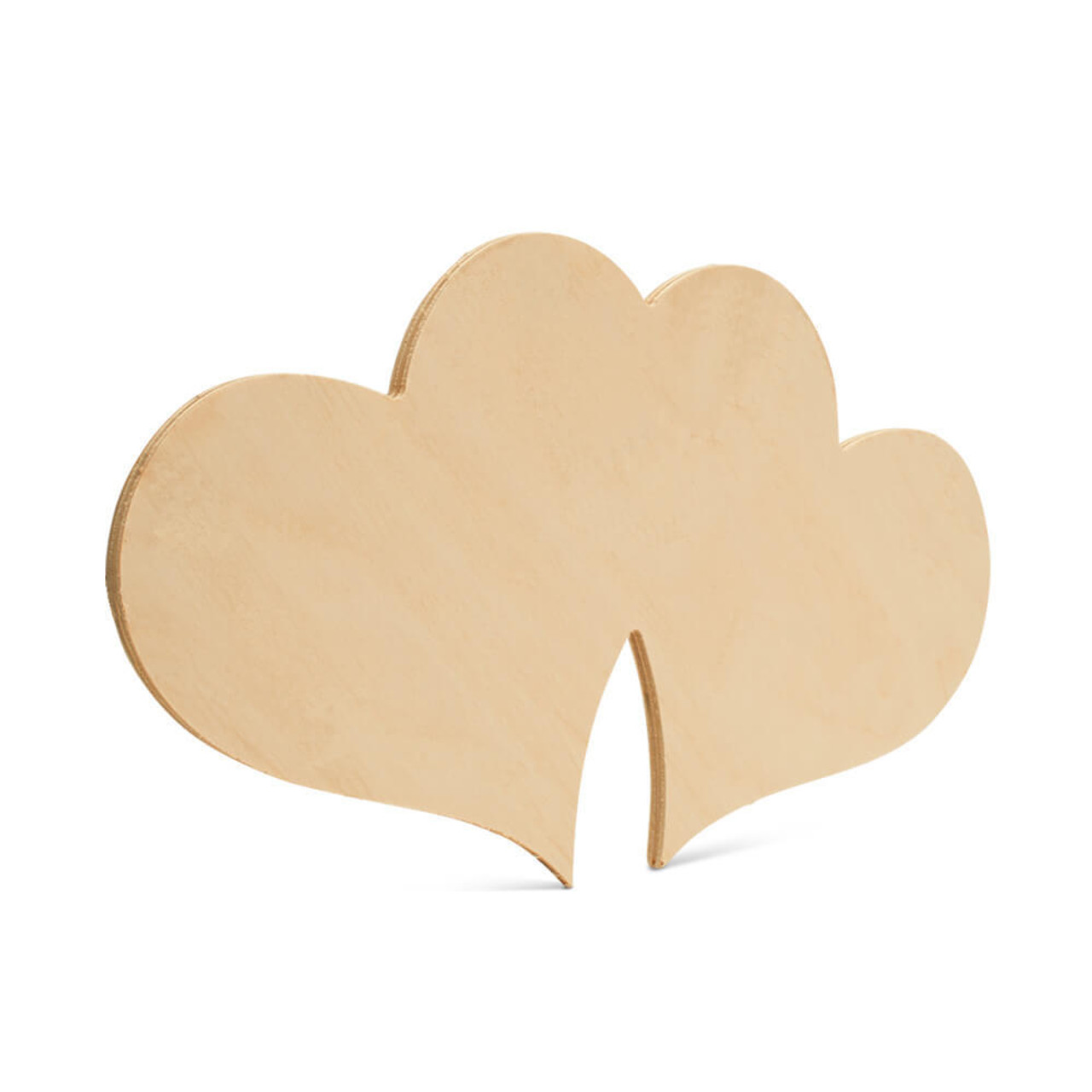 Wood Heart Cutouts 18 x 1/4 Thick, Unfinished Crafts & Valentines, Woodpeckers