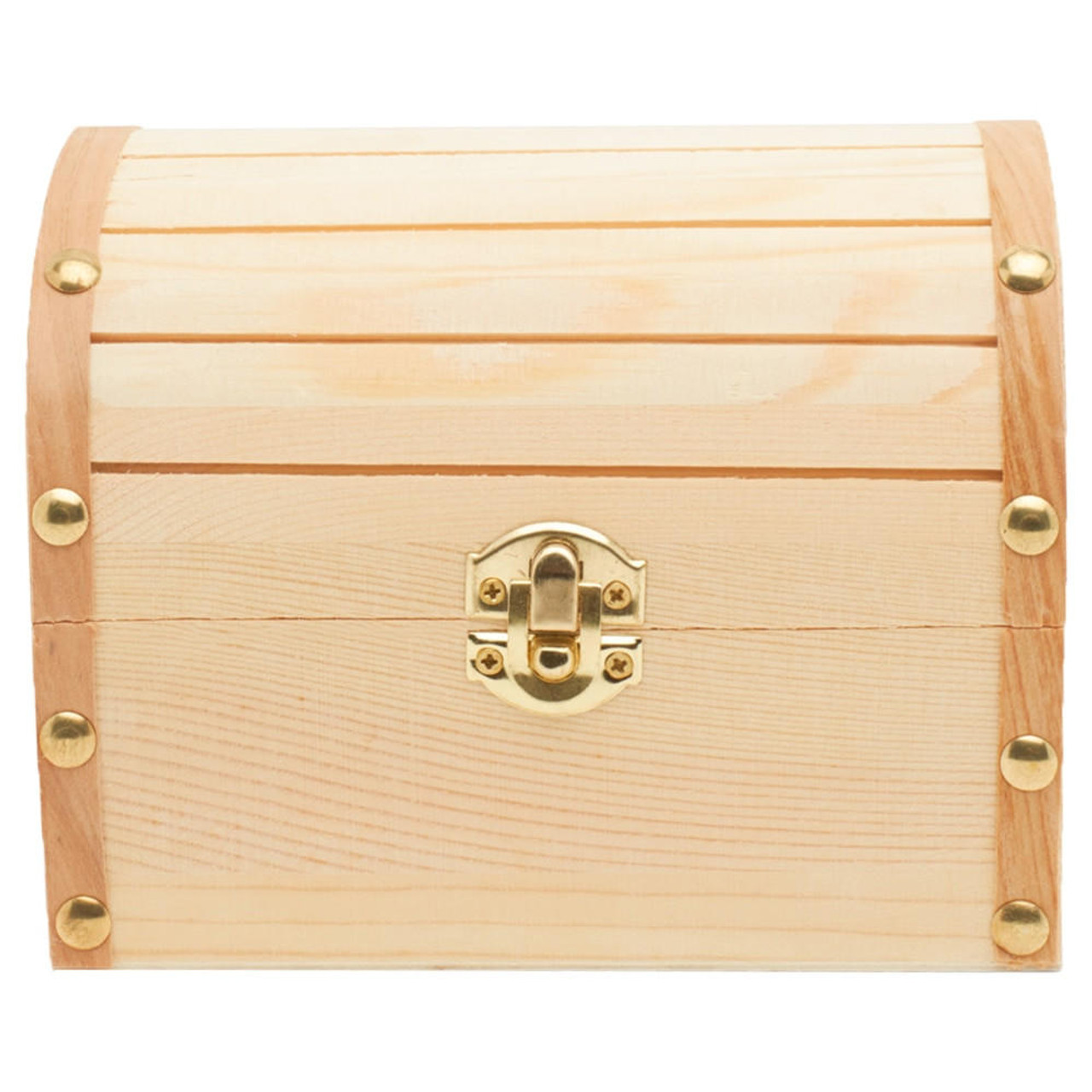 wooden treasure chest craft