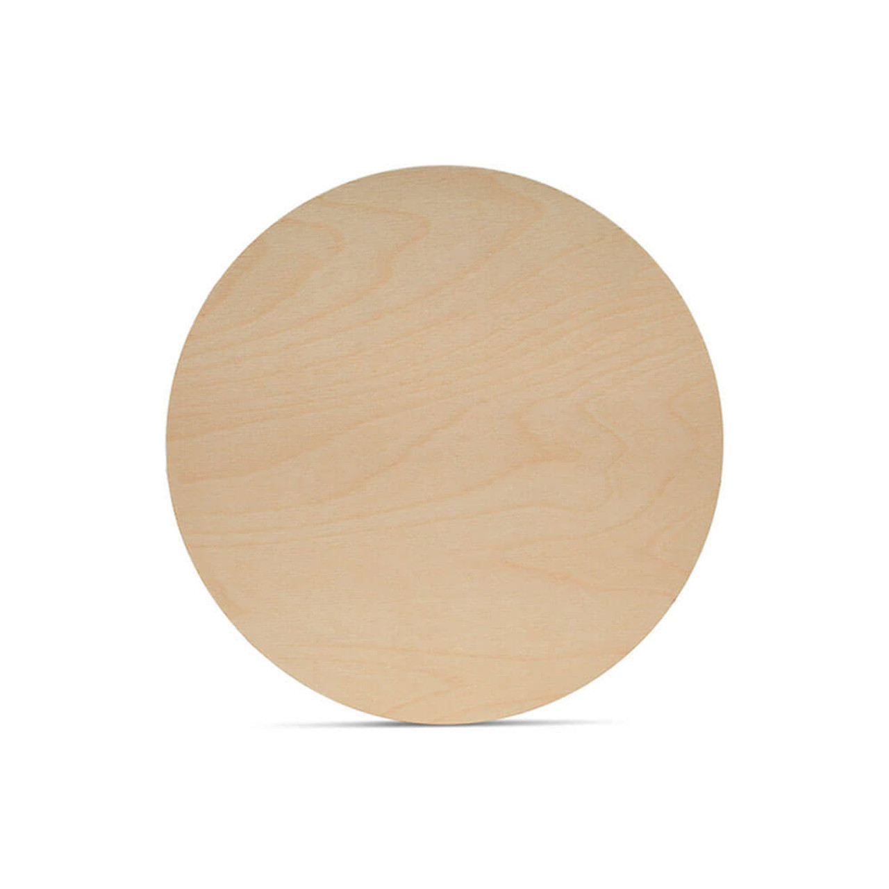 Bulk Wood Circles 1/2 Inch Thick Unfinished Wood Circle Wood Round