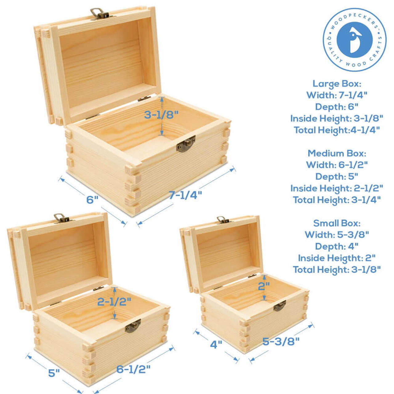 Quadrilobo Nesting Boxes (Set of 3)
