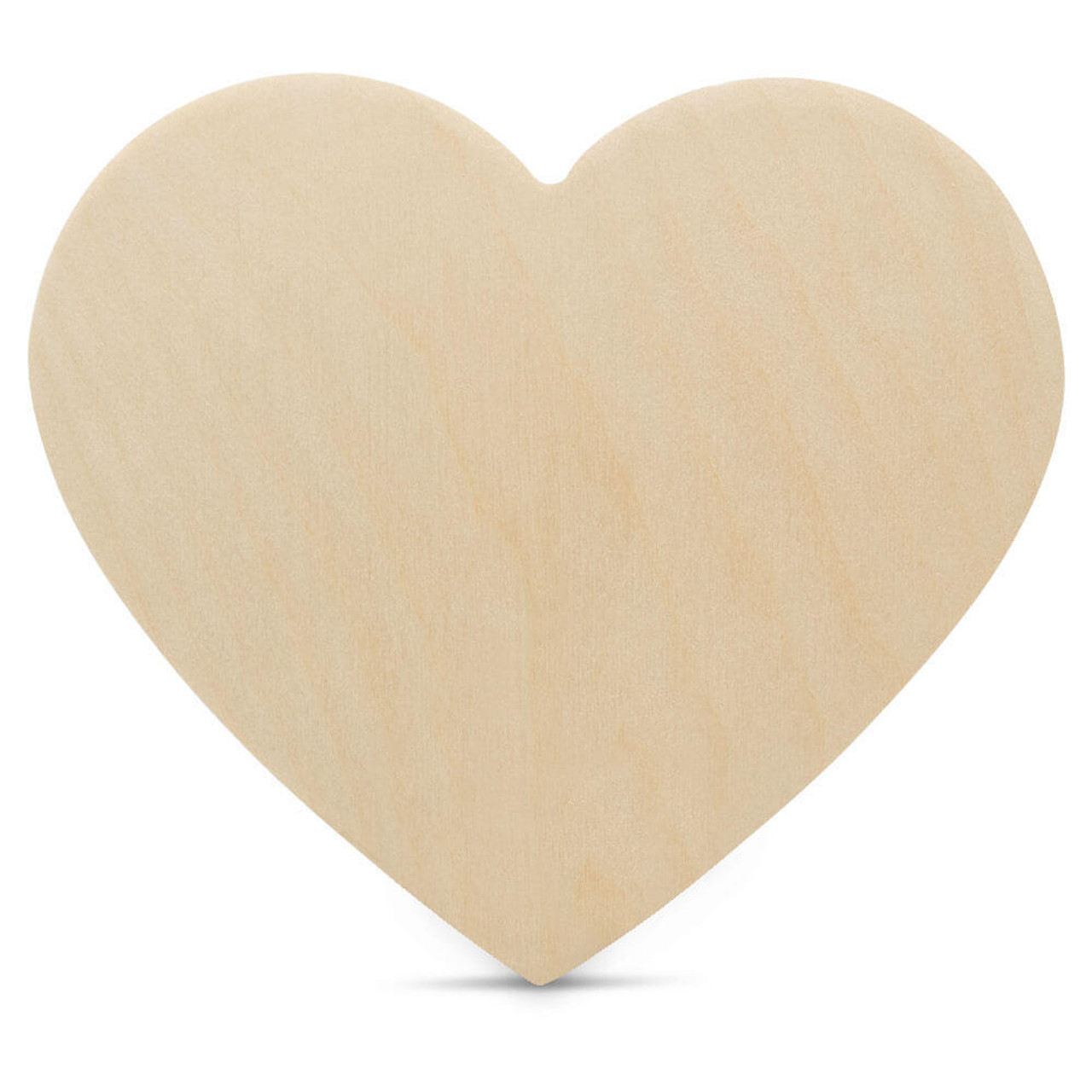 20 Heart Wooden Cutout, 20 x 18 x 1/4
