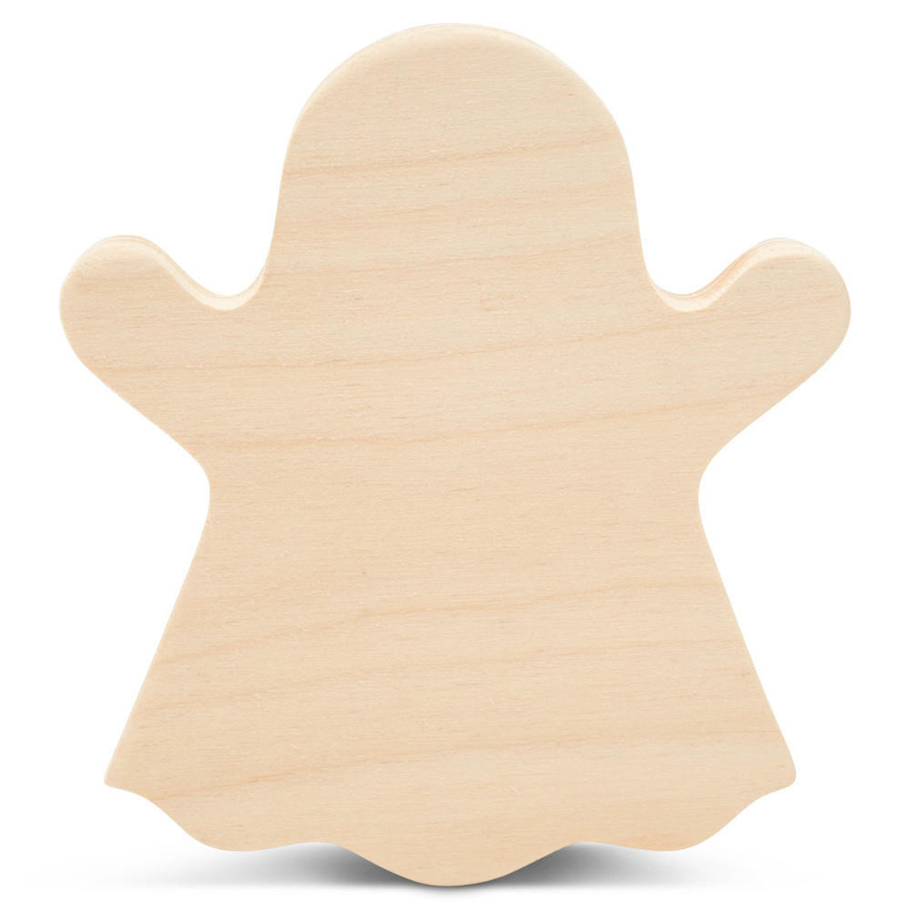 Wood Ghost Cutouts 8 x 7 Inch, Pack of 25 Unfinished Wooden Cutouts for  Crafting, and DIY Halloween Décor, by Woodpeckers