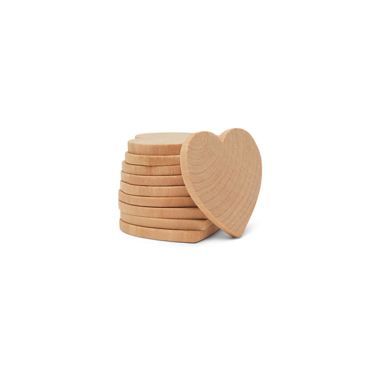 Heart Wooden Cutout 8-1/2, ⅛” Thick