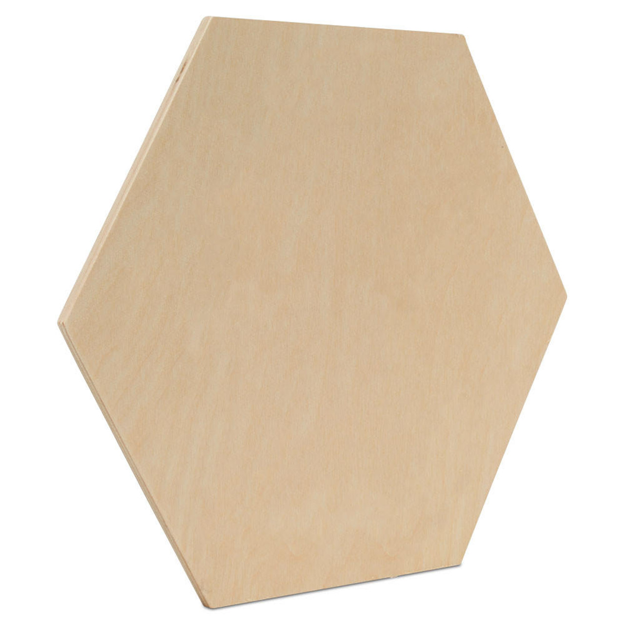 200pcs Unfinished Wood Cutout Hexagon Shape for Crafts, Various Sizes  Hexagon Wood Pieces Unfinished Blank Wood Slice Tiles with Double-Sided  Tape and