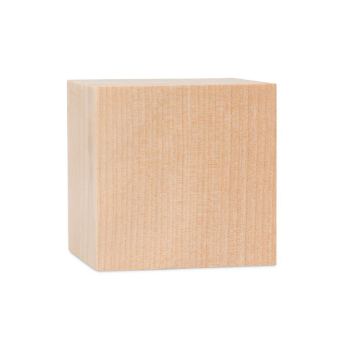 Baby Block Wood Veneer Card