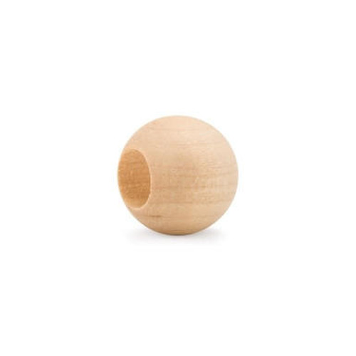 Wood Round Beads 1/4 inch with 5/64 inch Hole