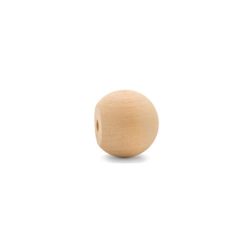 Woodpeckers Crafts 1" Wooden Ball Knob 