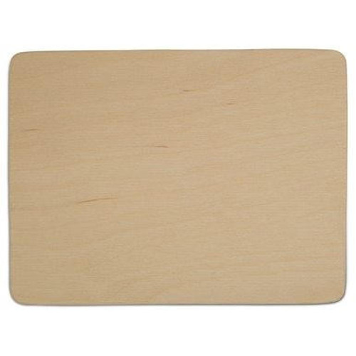 Small Rectangle Plaque, Wood Coaster