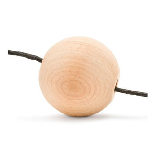 Woodpeckers Crafts 1-1/2" Wood Ball Bead, 1/4" Hole 