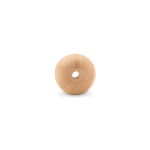 Wood Round Beads 1/4 inch with 5/64 inch Hole