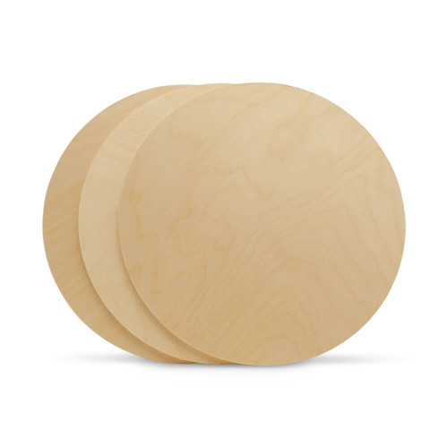 Woodpeckers Crafts 19" Circle Wooden Cutout, 1/4" Thick 