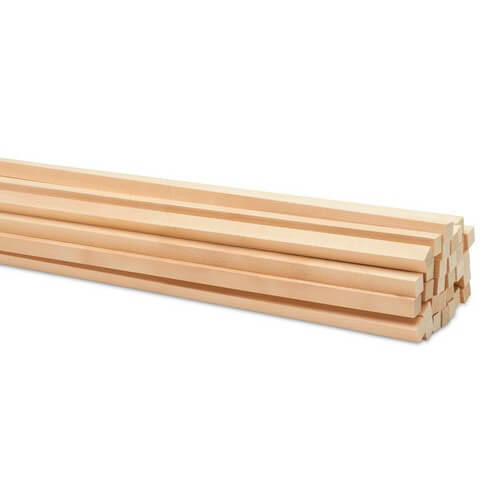 Woodpeckers Crafts 1/2" x 12" Square Dowel 