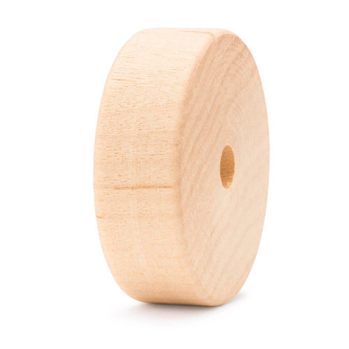 Woodpeckers Crafts 2-1/2" Wood Slab Wheel, 5/8" thick 