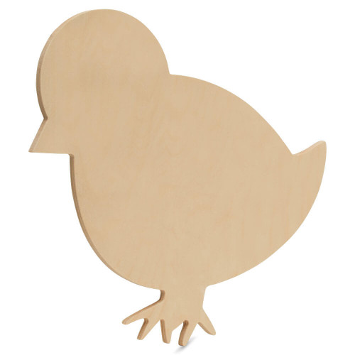 Woodpeckers Crafts Wood Easter Bird Cutout Large,  12" x 10" 
