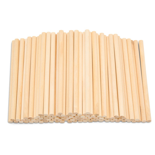 Wooden Dowel Pins 2 x 7/16 inch, Pack of 500 Fluted Dowel Joints for  Woodworking, Furniture and Crafts, by Woodpeckers 