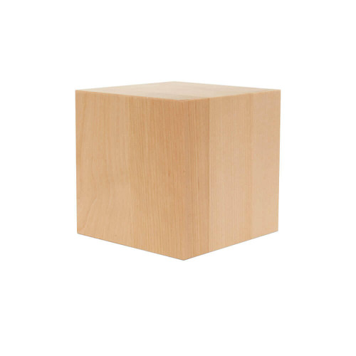 Woodpeckers Crafts 4" Wooden Cube 