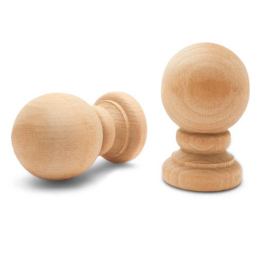 Woodpeckers Crafts 2-3/8" Ball Finial 