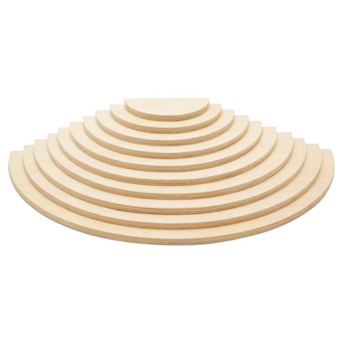 Woodpeckers Crafts Half-Circle Cutout Stacking Set 