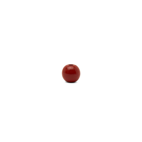 Woodpeckers Crafts 1/2" Red Wooden Bead, with 5/32" Hole 