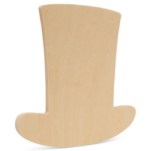 Woodpeckers Crafts 12" Wood Uncle Sam Hat Cutout, 12" x 11.5" x 1/4" 