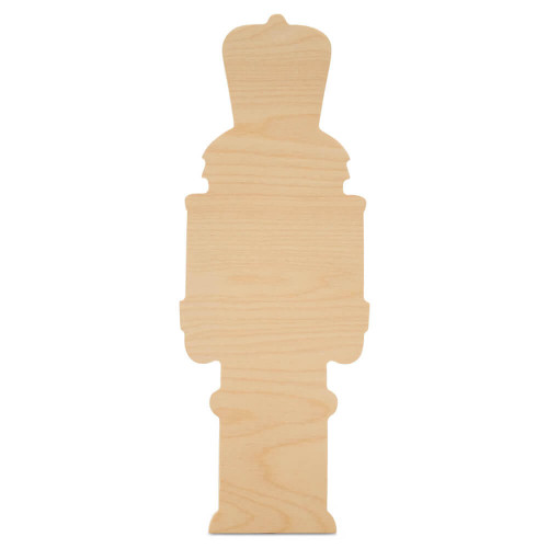 Woodpeckers Crafts Christmas Nutcracker Cutout  12" X 4.4" 