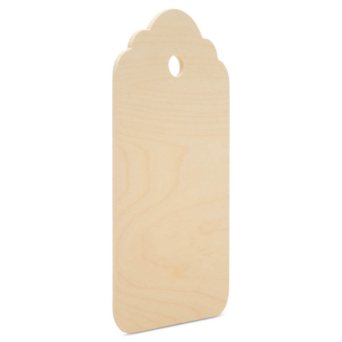 Woodpeckers Crafts Gift Tag Cutout,  Small 6" x 3" 