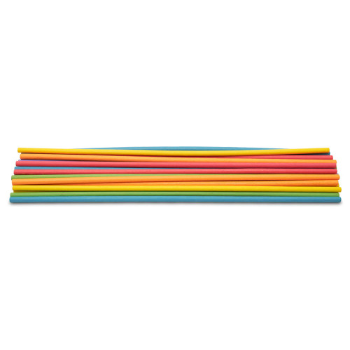 Woodpeckers Crafts Colored Dowel Rod Pack, 12” Assortment, 30 pieces 