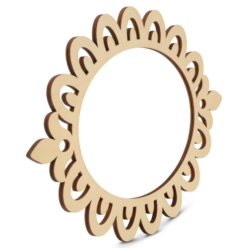 Woodpeckers Crafts Oval Decorative Frame , 7-1/2” X 11”, 3/16" Thick 