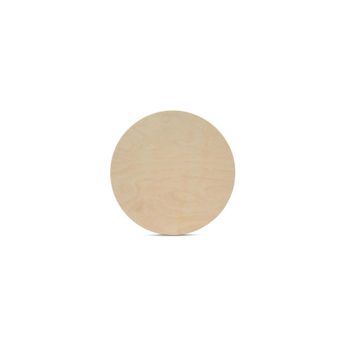 12 Inch Round Wood Circles for Crafts - 12 Pieces Indonesia