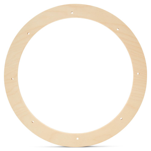 Woodpeckers Crafts Wooden Wreath Form, 10-1/2” 