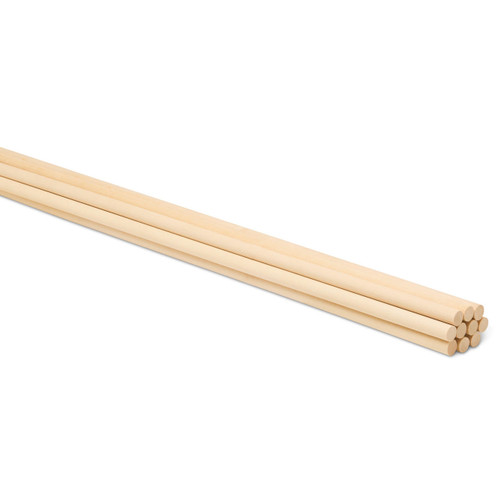 Woodpeckers Wooden Dowel Rods, 36" x  3/8" thick 