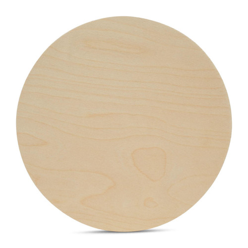 Woodpeckers Wooden Circle Cutouts, 20" x 1/4" Thick 