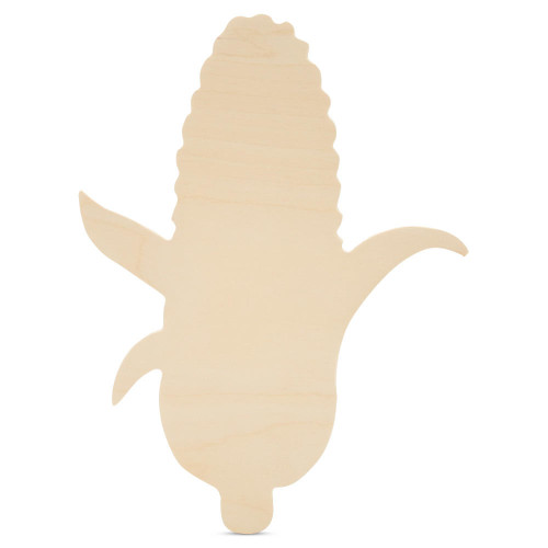 Woodpeckers Wooden Corn on the Cob Cutout, 12" x 9" 