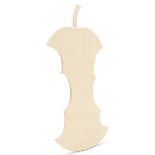 Woodpeckers Wooden Apple Core Cutout, 12" x 6-1/2" 